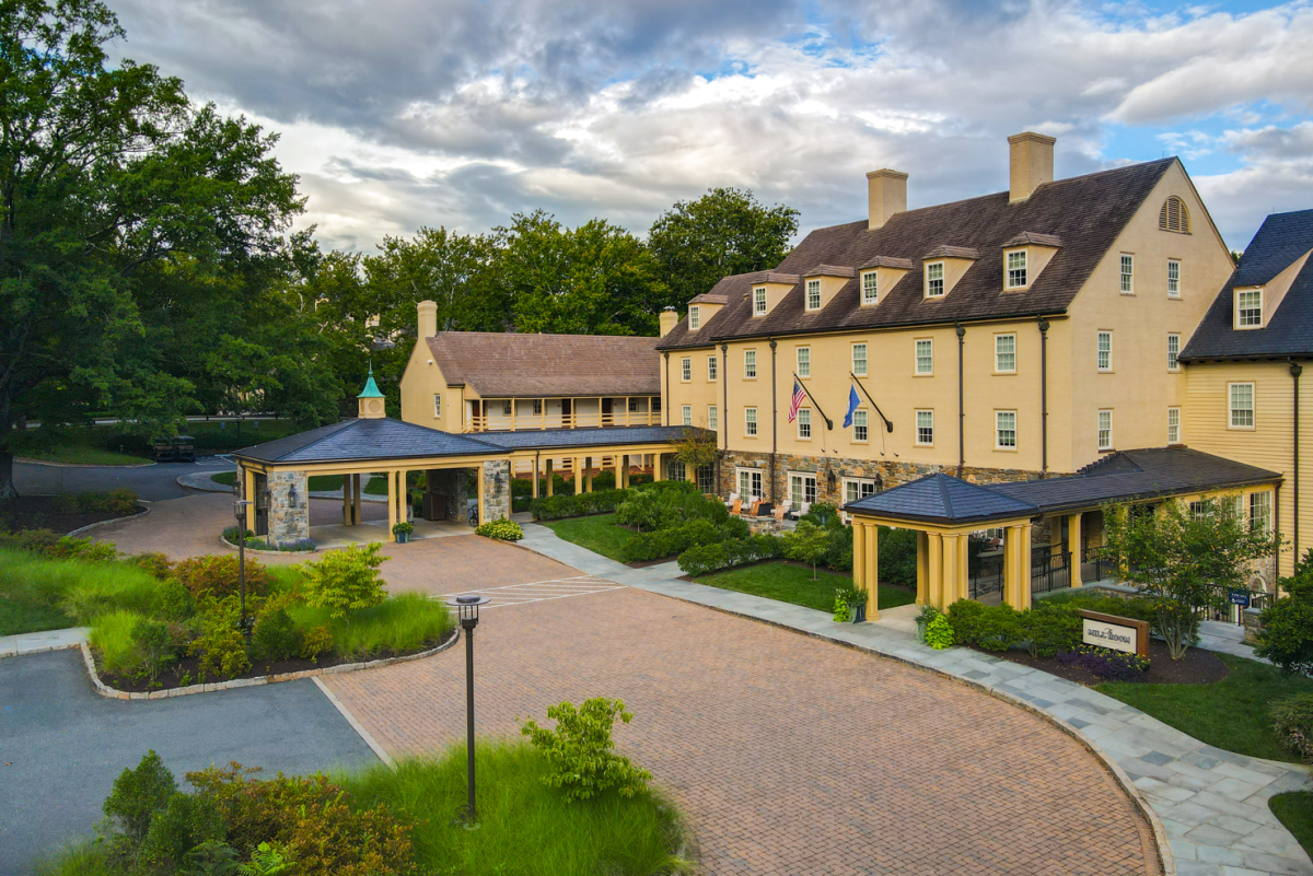 The Boar's Head Inn, a UVA-affiliated hotel close to Central Grounds.