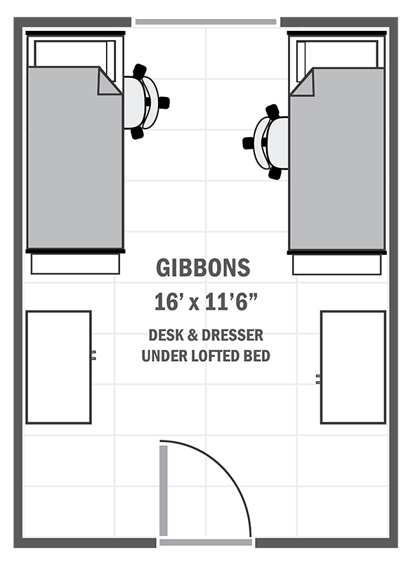 Gibbons House sample floor plan