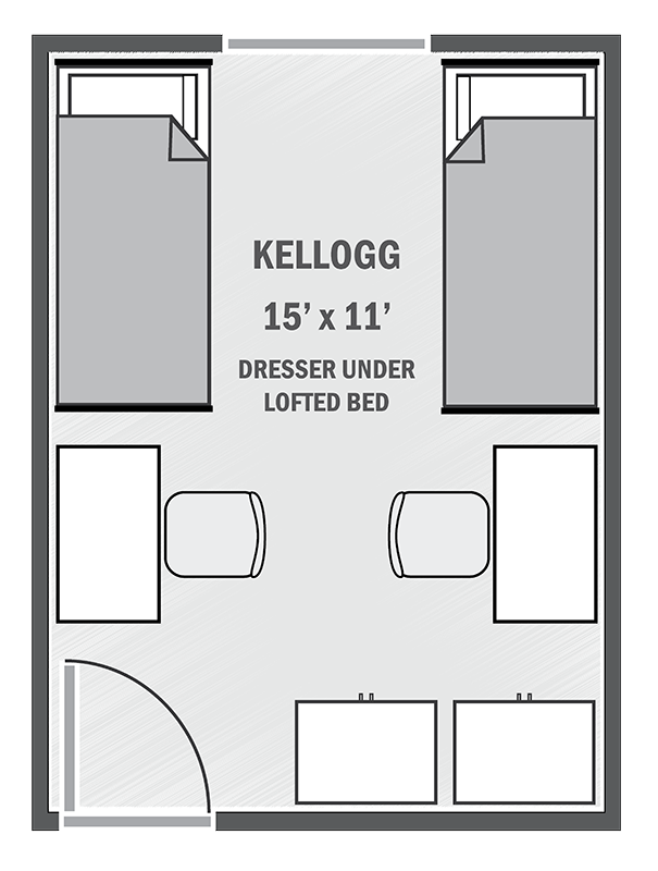 Kellogg sample floor plan