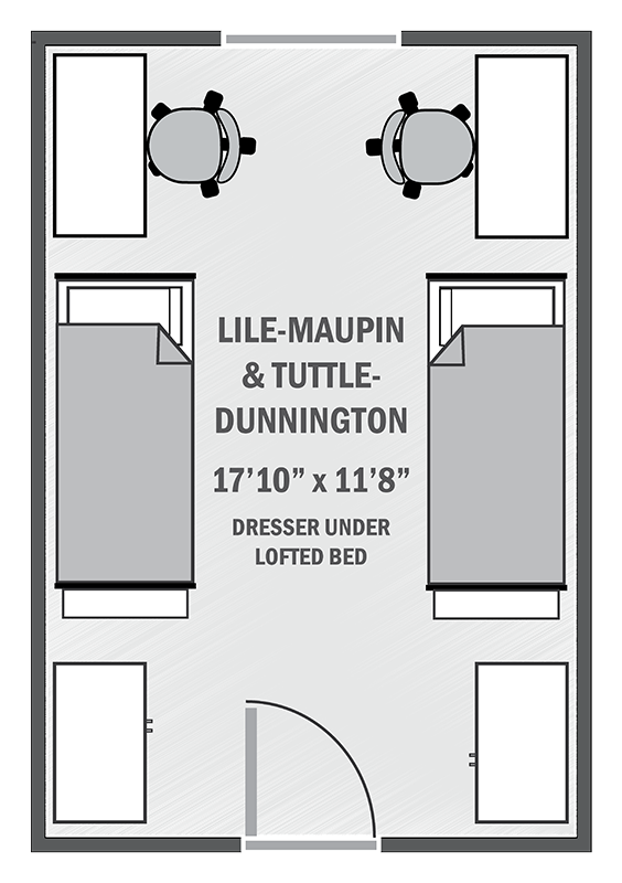 Lile-Maupin & Tuttle-Dunnington sample floor plan